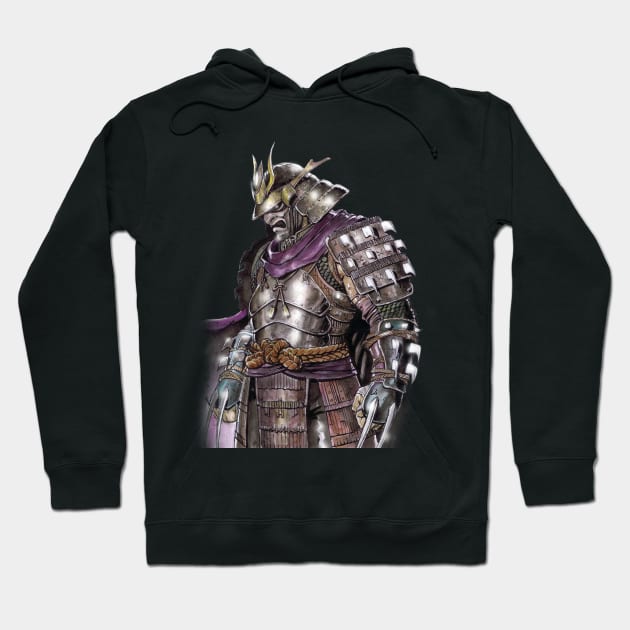 Samurai Shredder Hoodie by emilcabaltierra